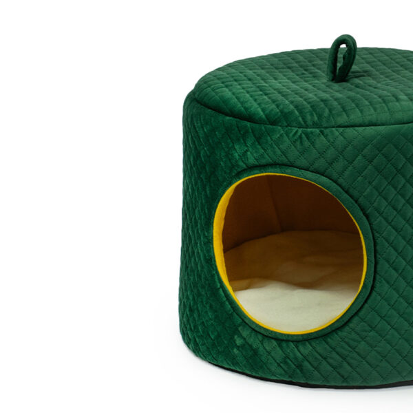 Quilt Tent Bed For Cats