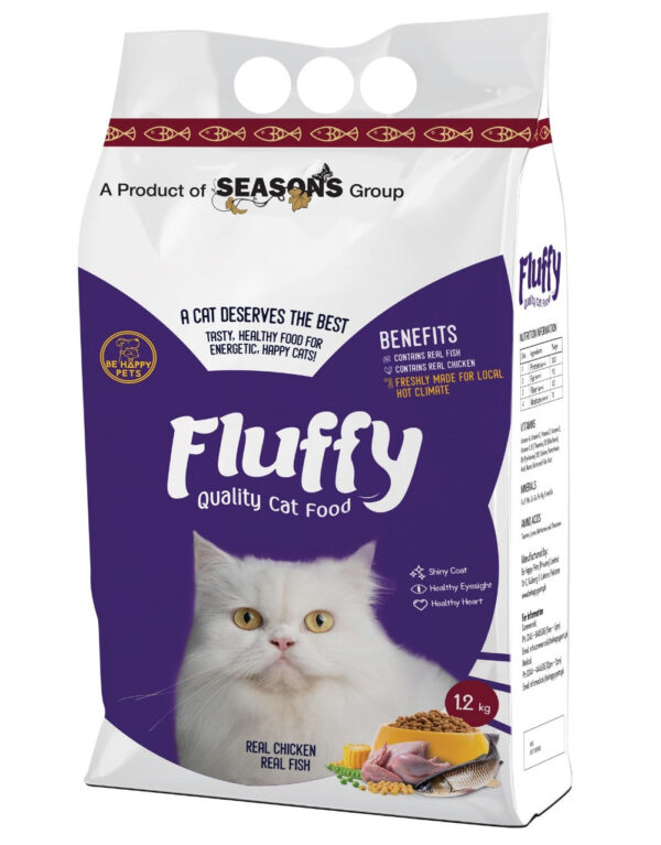 Fluffy Quality Cat Food 1.2kg